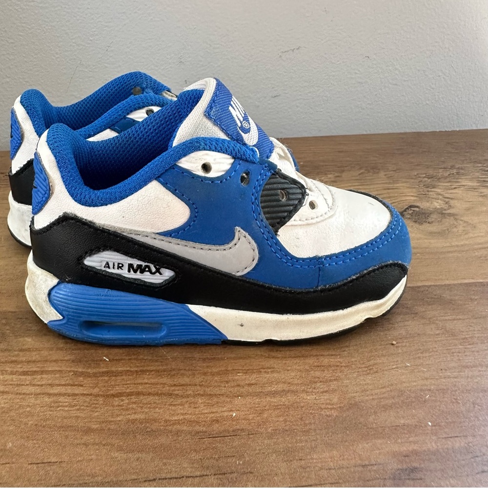 Nike Toddler 6 Sneakers - Blue, White, and Black